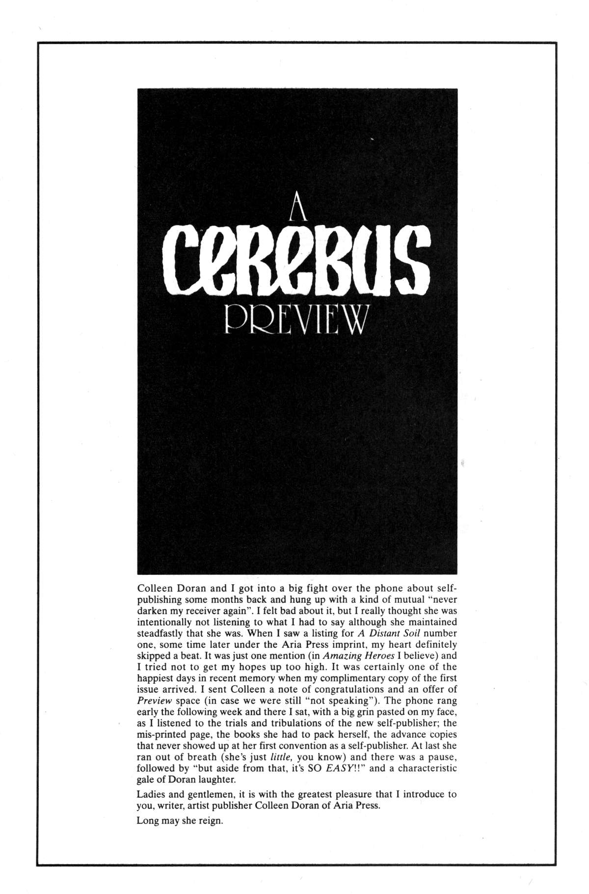 Read online Cerebus comic -  Issue #153 - 34