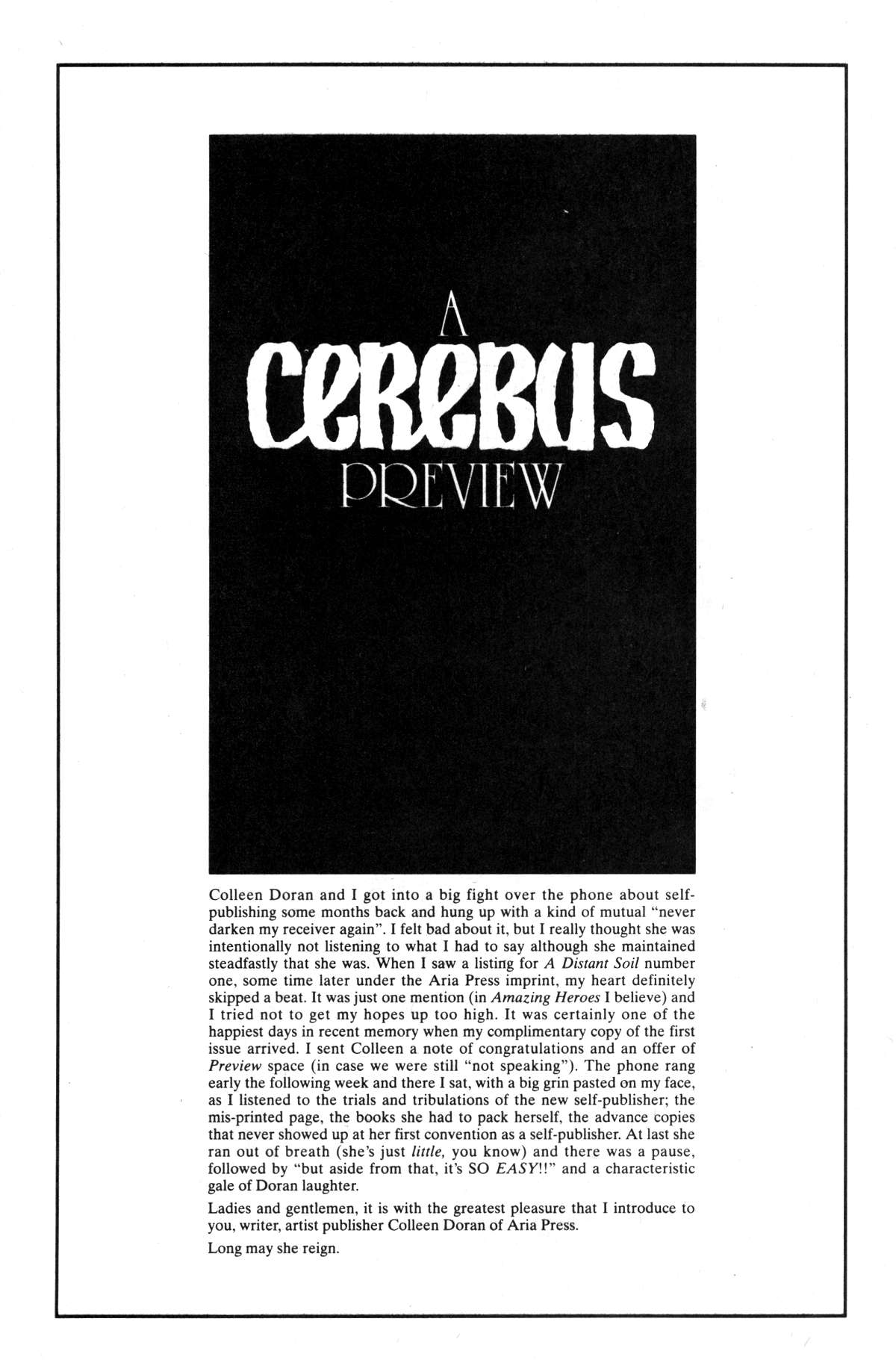 Read online Cerebus comic -  Issue #153 - 34