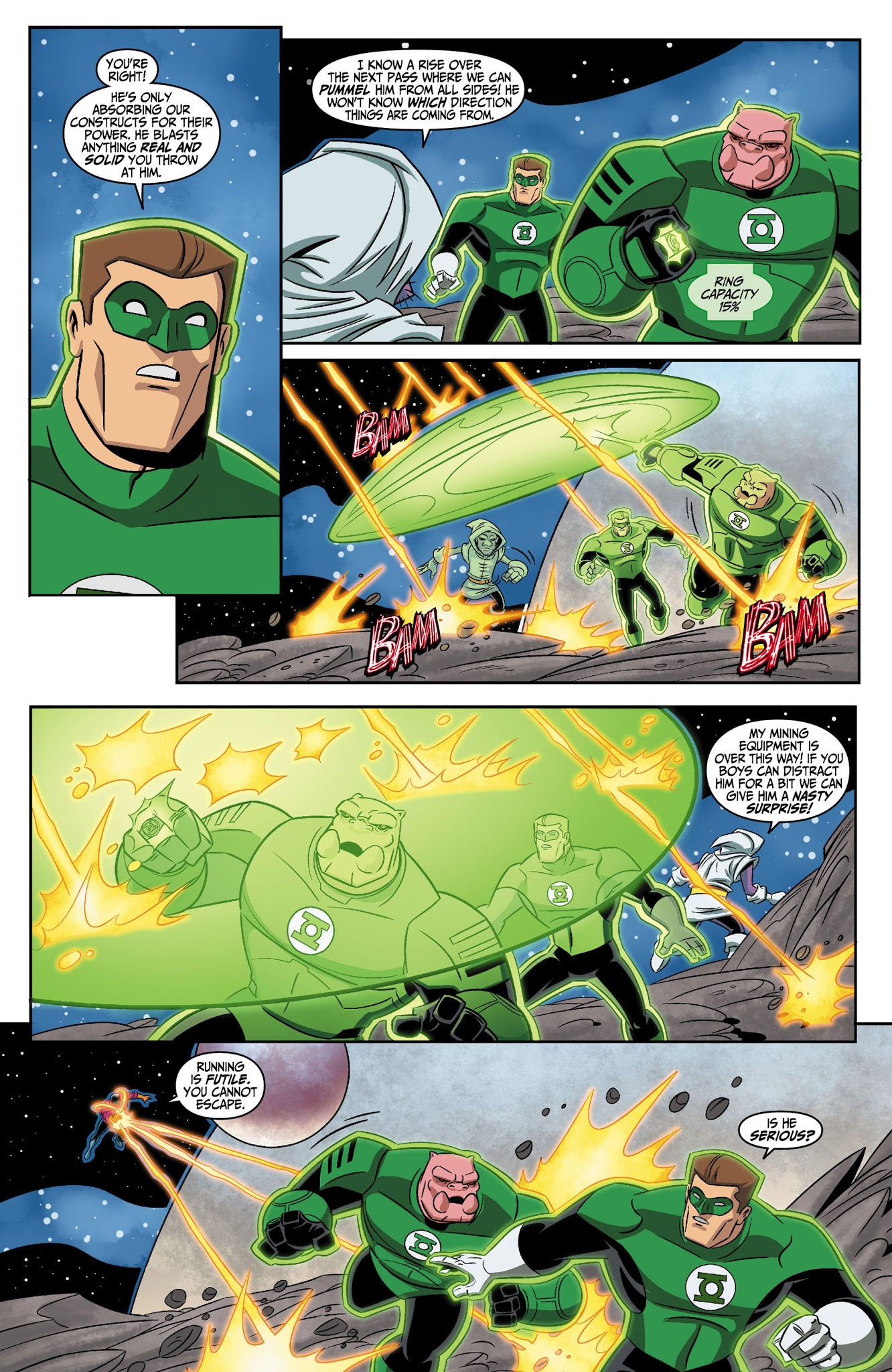 Read online Green Lantern: The Animated Series comic -  Issue #2 - 16