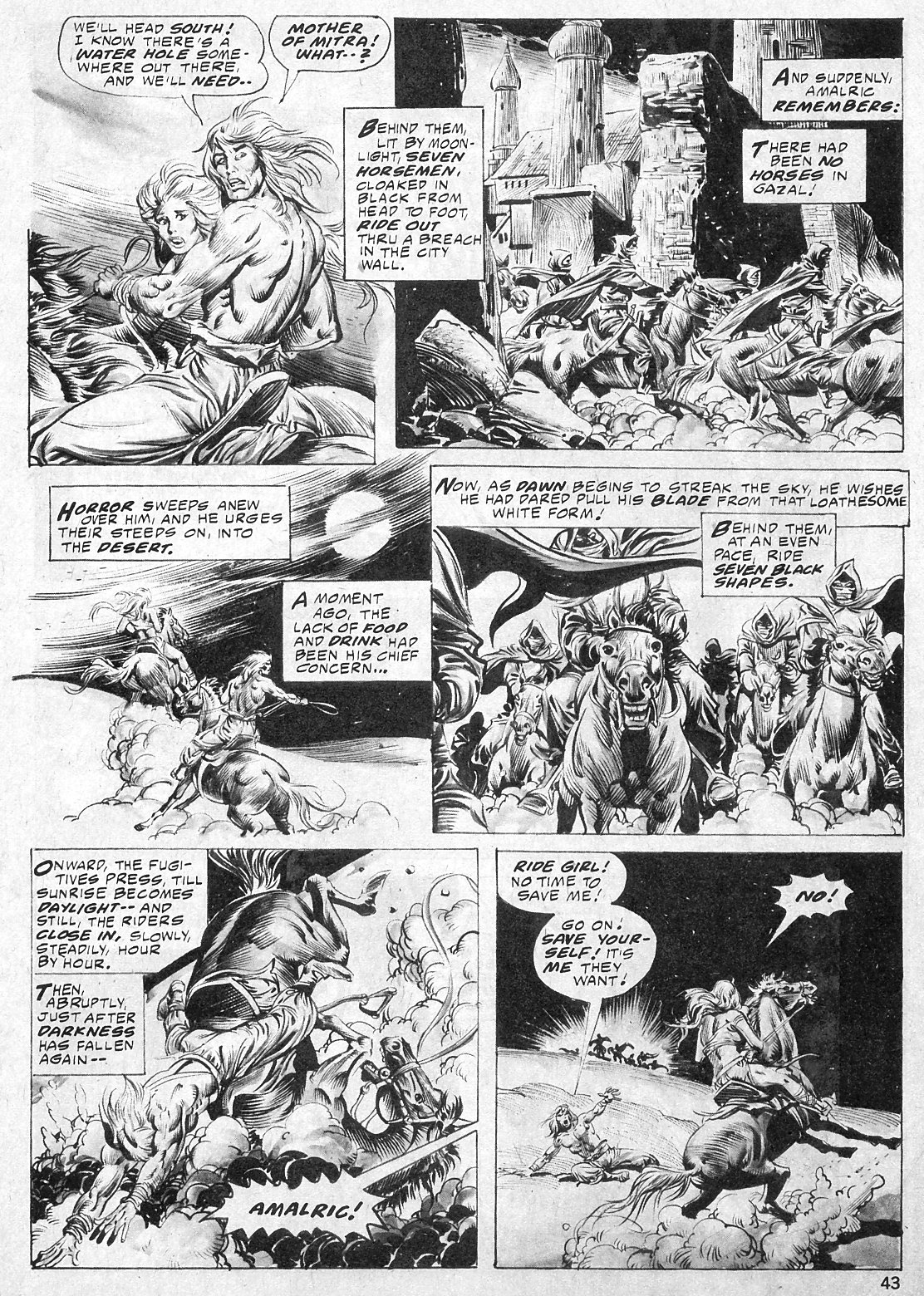 Read online The Savage Sword Of Conan comic -  Issue #21 - 43