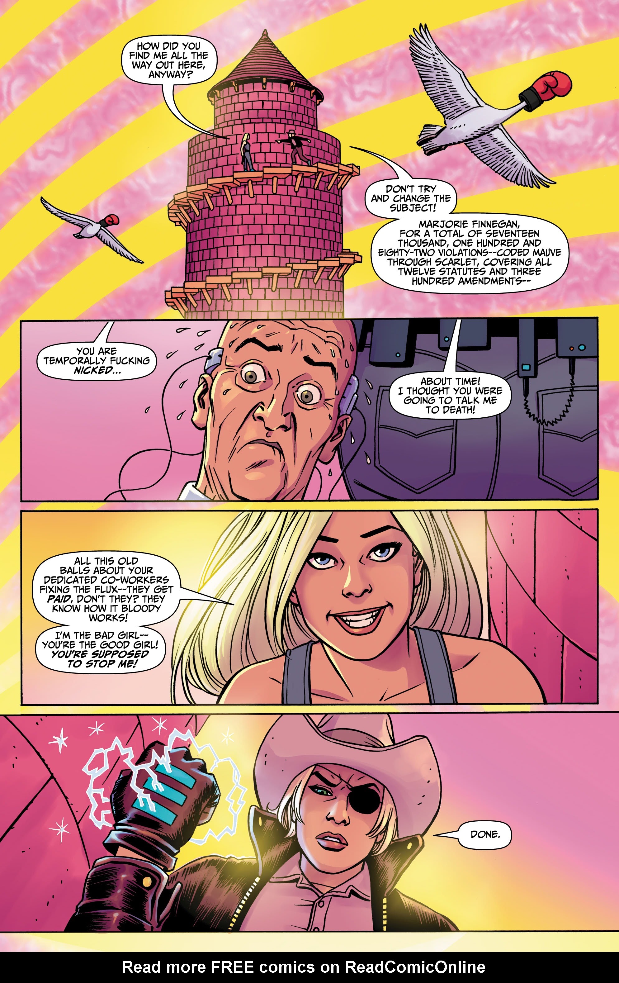 Read online Marjorie Finnegan, Temporal Criminal comic -  Issue #2 - 5