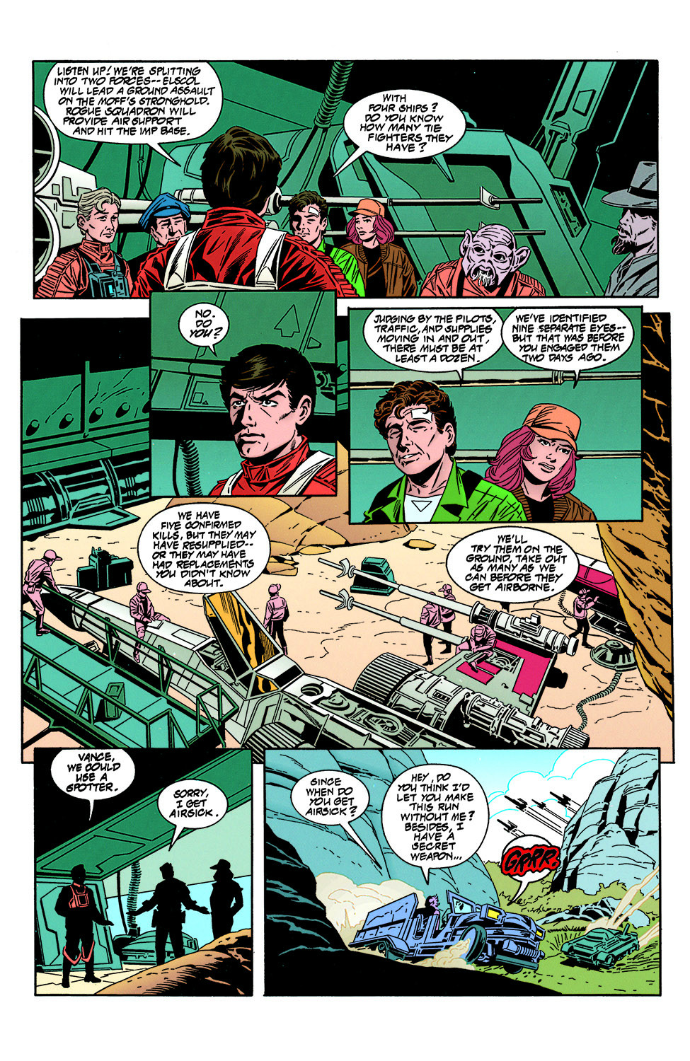 Star Wars: X-Wing Rogue Squadron issue 4 - Page 12