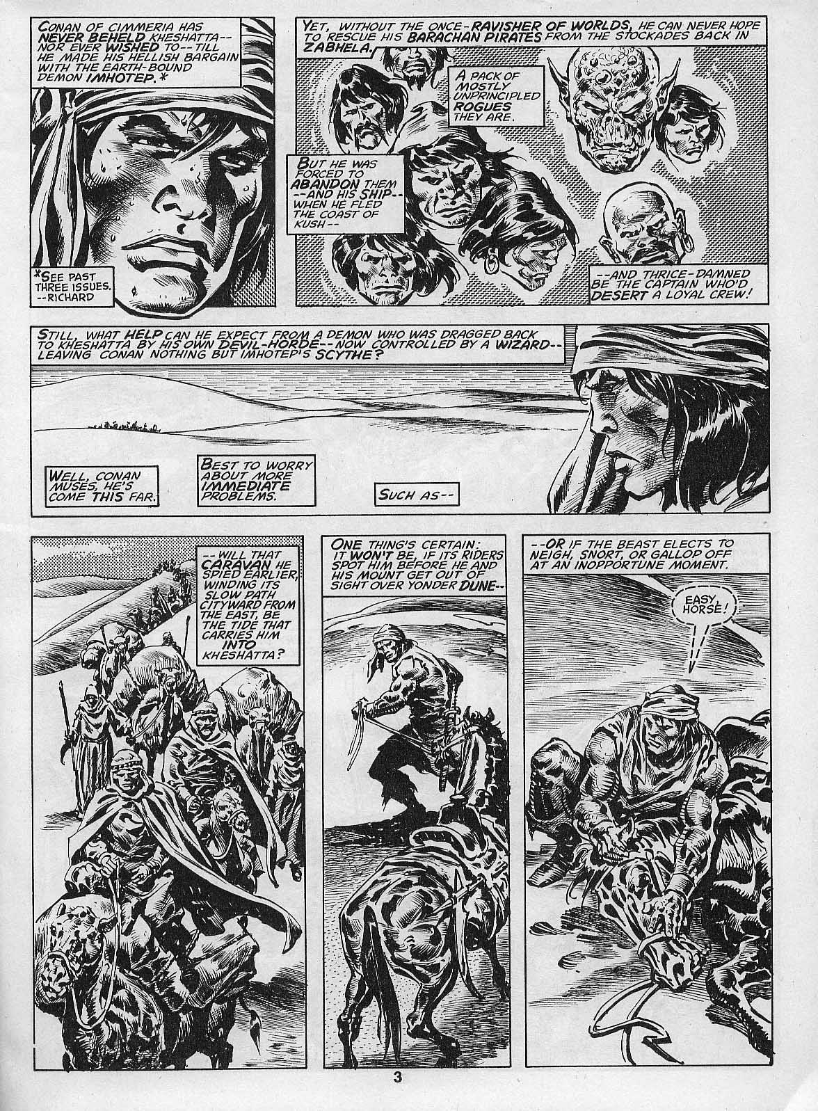 The Savage Sword Of Conan issue 205 - Page 5