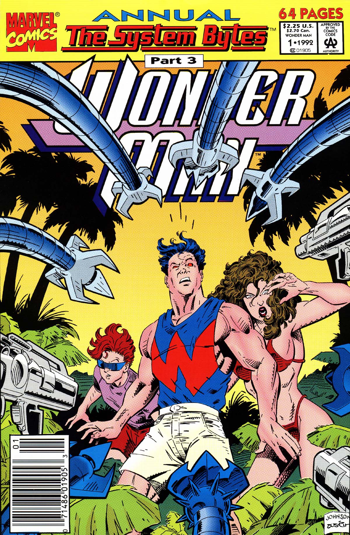 Read online Wonder Man (1991) comic -  Issue # _Annual 1 - 1