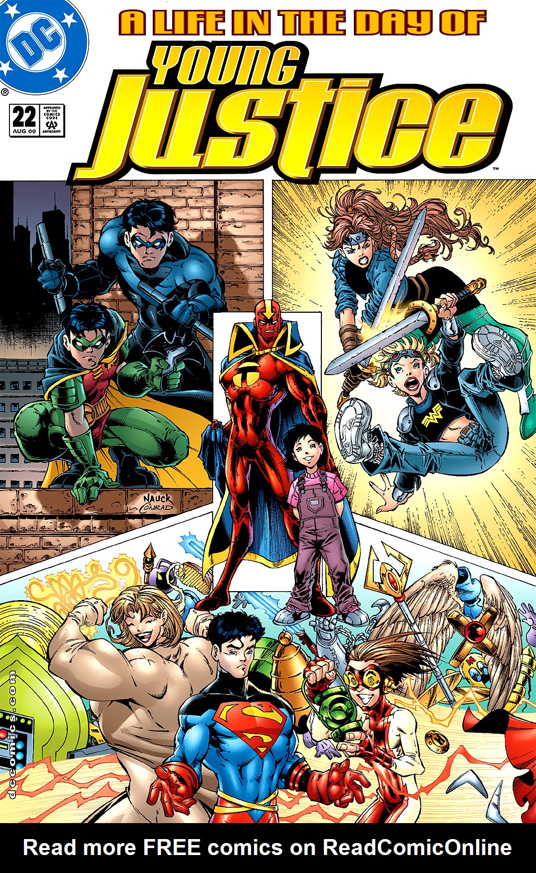 Read online Young Justice (1998) comic -  Issue #22 - 1