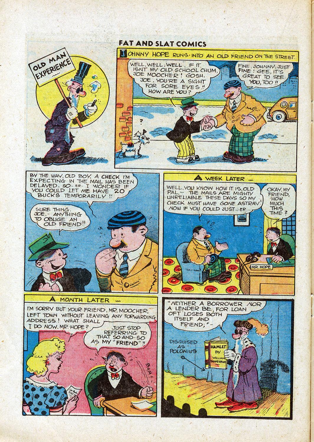 Read online Fat and Slat comic -  Issue #1 - 16