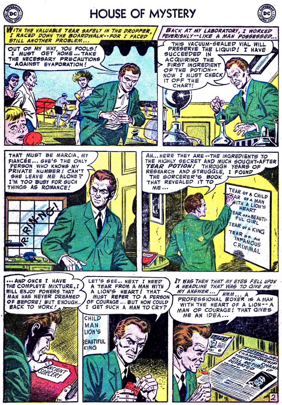 Read online House of Mystery (1951) comic -  Issue #51 - 4