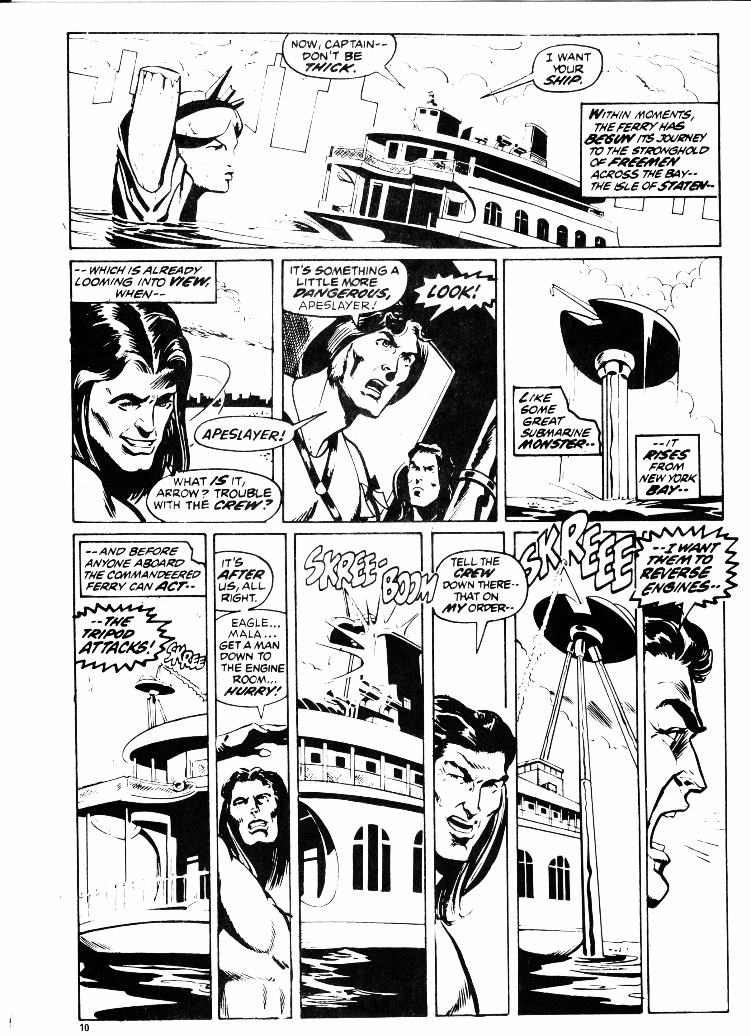 Read online Planet of the Apes (1974) comic -  Issue #25 - 10