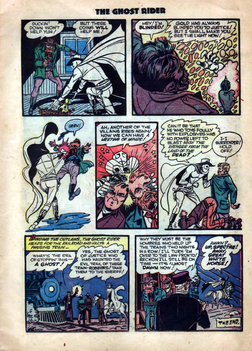 Read online The Ghost Rider (1950) comic -  Issue #3 - 9
