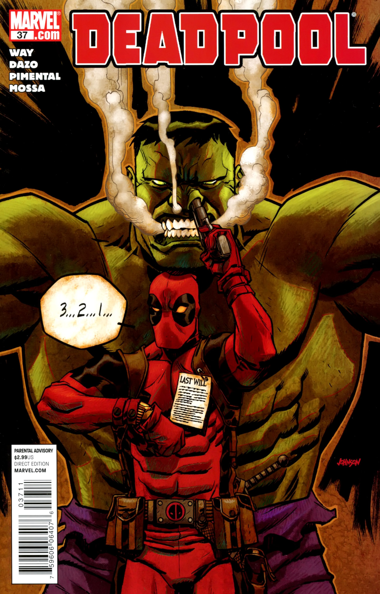 Read online Deadpool (2008) comic -  Issue #37 - 1