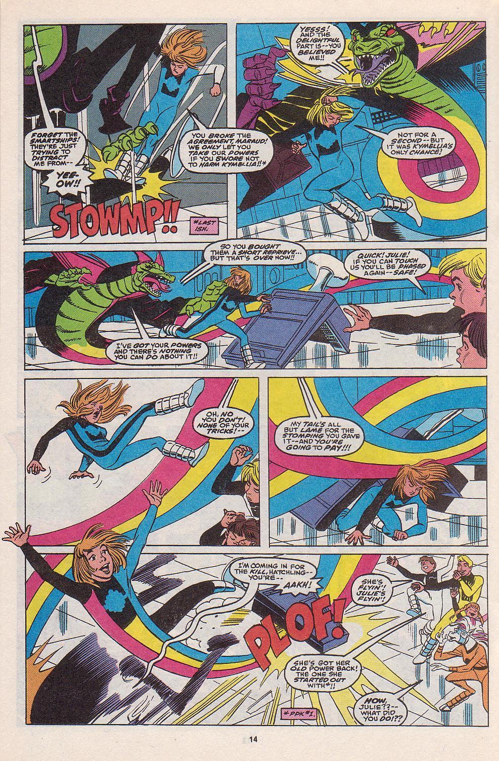 Read online Power Pack (1984) comic -  Issue #52 - 13