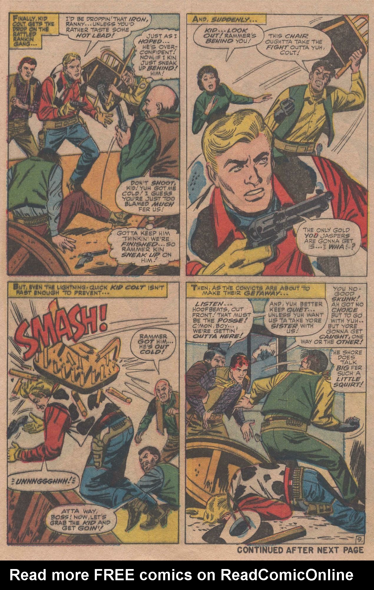 Read online Kid Colt Outlaw comic -  Issue #133 - 12