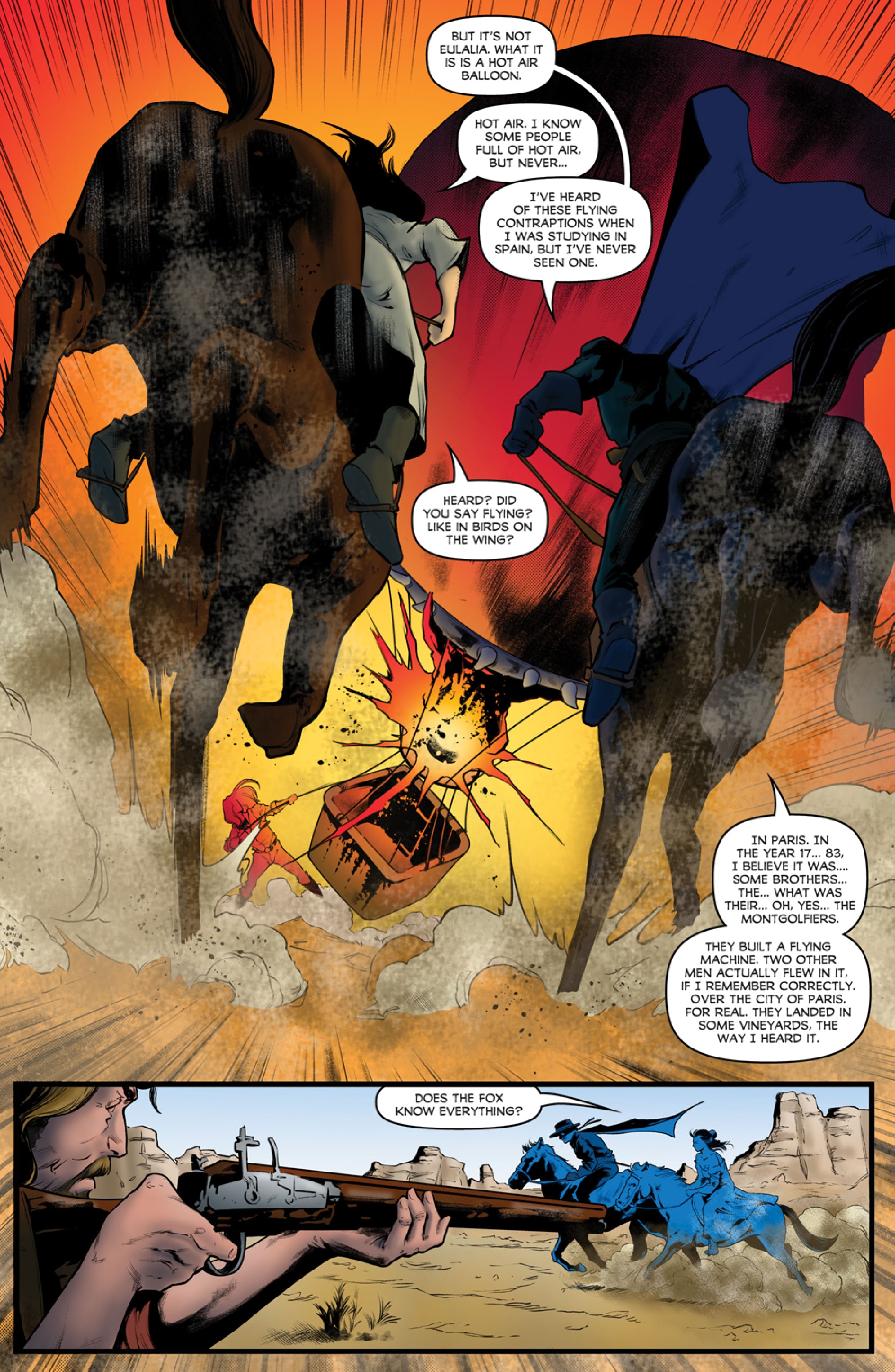 Read online Zorro Flights comic -  Issue #1 - 7