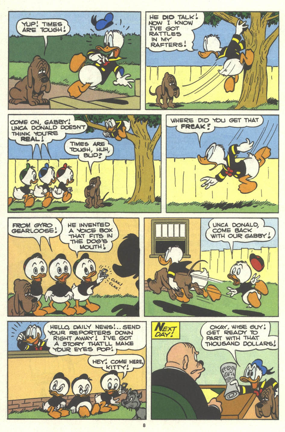 Read online Walt Disney's Comics and Stories comic -  Issue #573 - 9