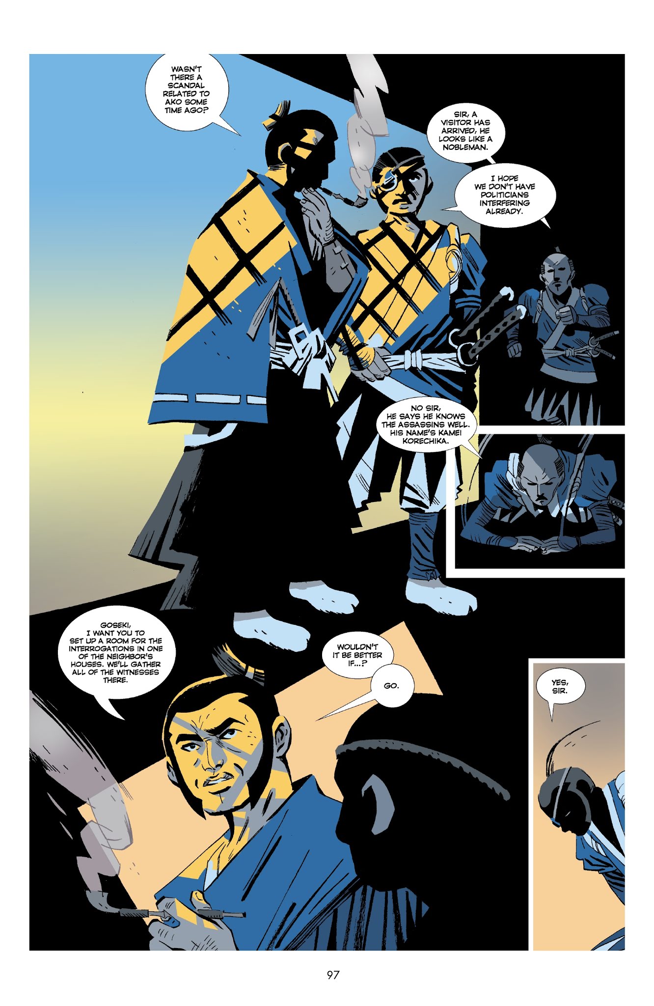 Read online Rashomon: A Commissioner Heigo Kobayashi Case comic -  Issue # TPB - 83
