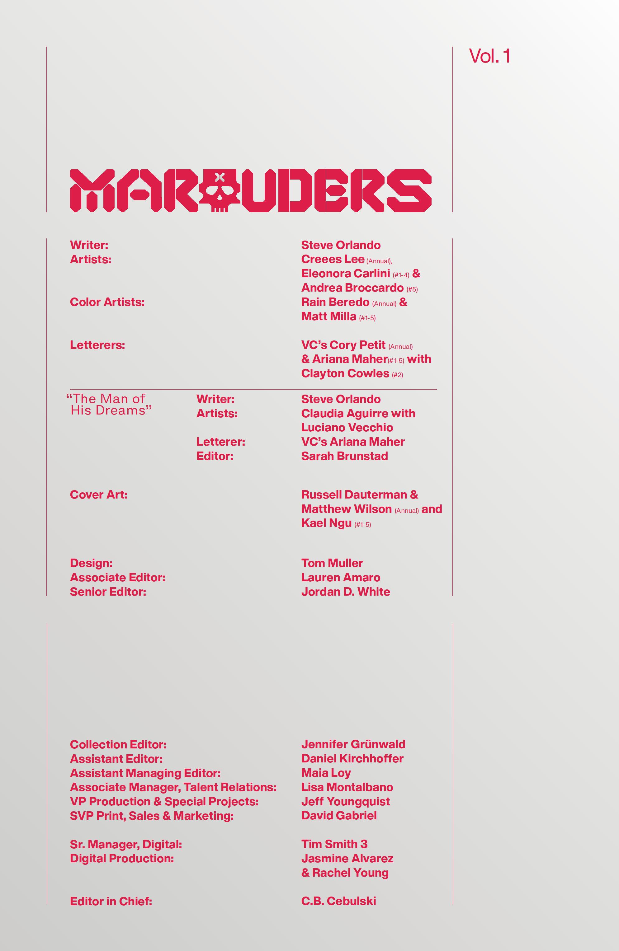 Read online Marauders by Steve Orlando comic -  Issue # TPB (Part 1) - 4