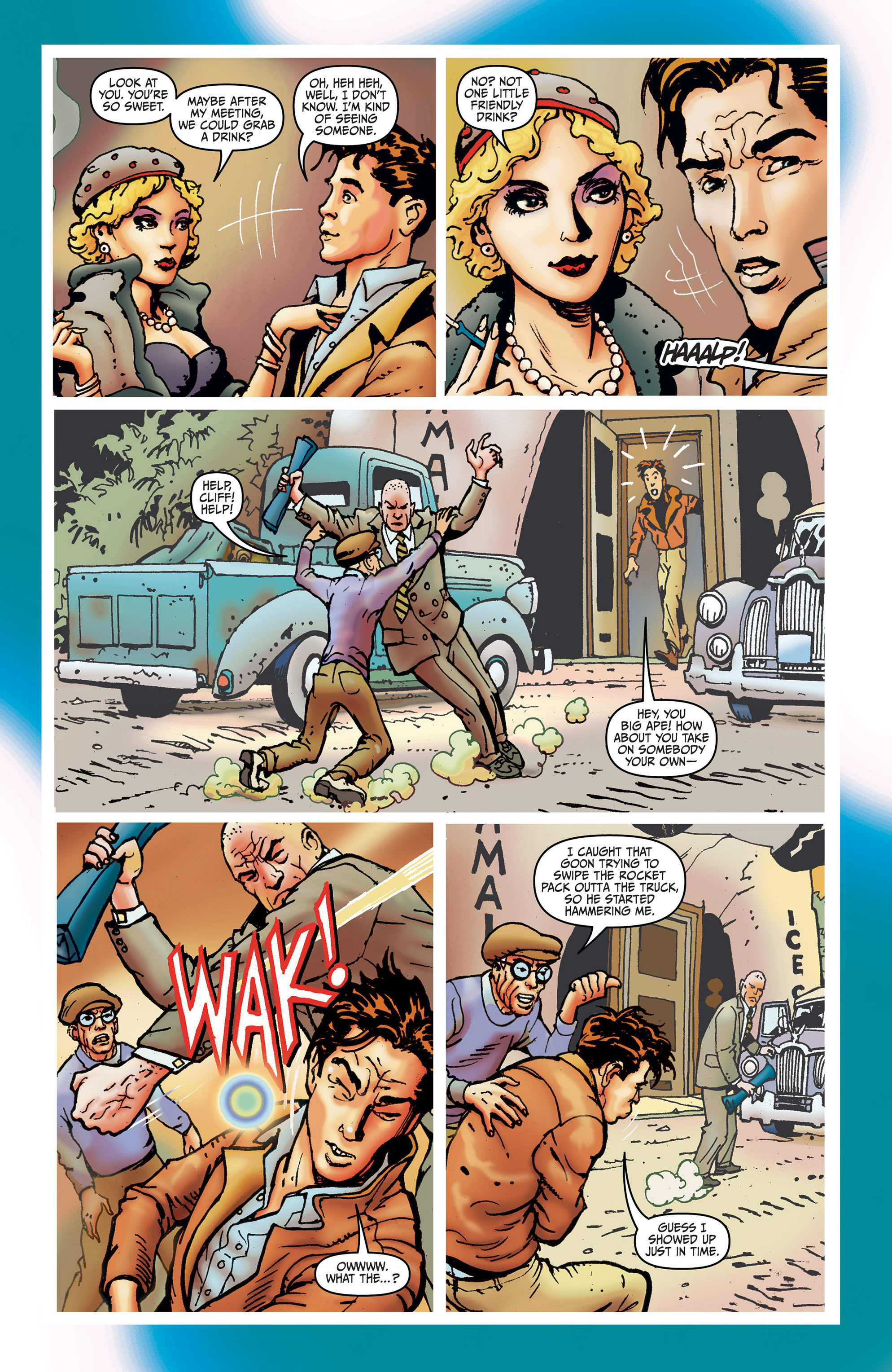 Read online Rocketeer Adventures (2011) comic -  Issue #4 - 23