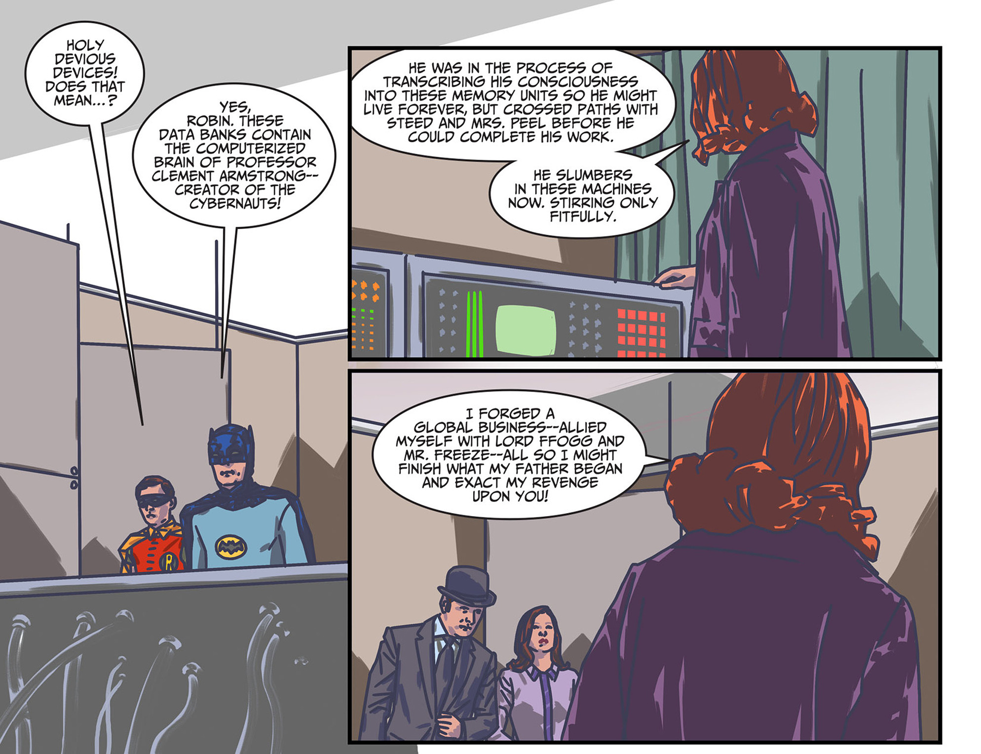 Read online Batman '66 Meets Steed and Mrs Peel comic -  Issue #12 - 12