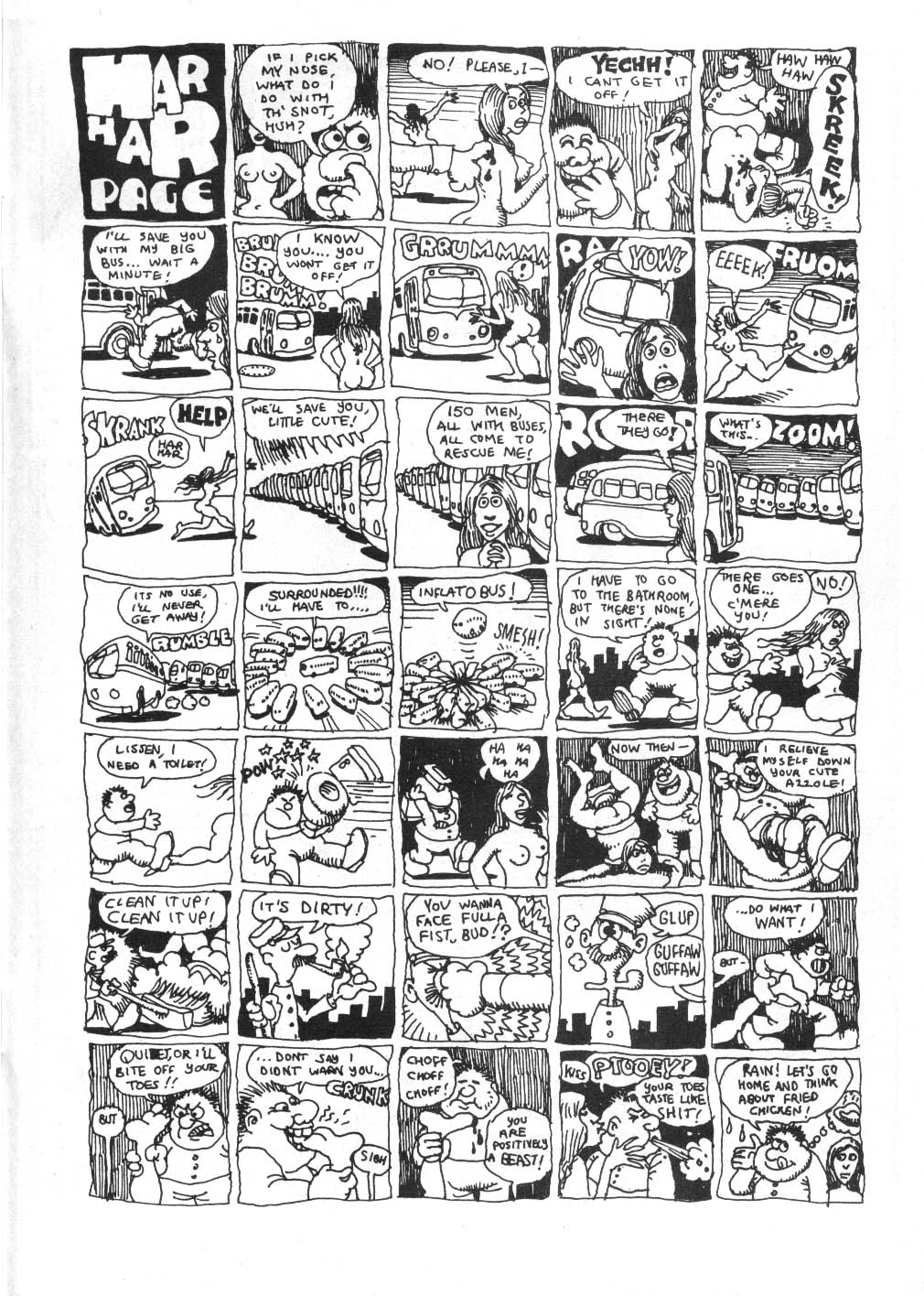 Read online Zap Comix comic -  Issue #1 - 25