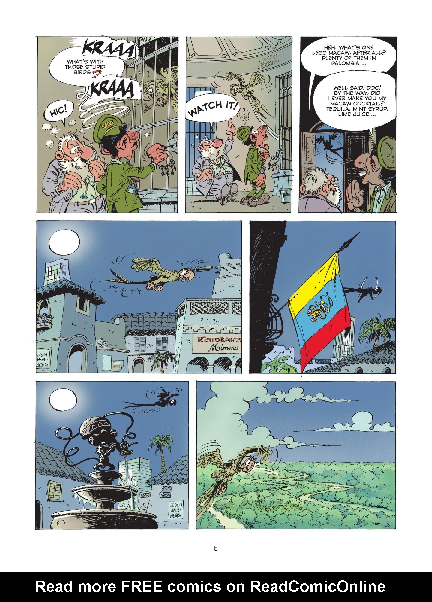 Read online Marsupilami comic -  Issue #5 - 7