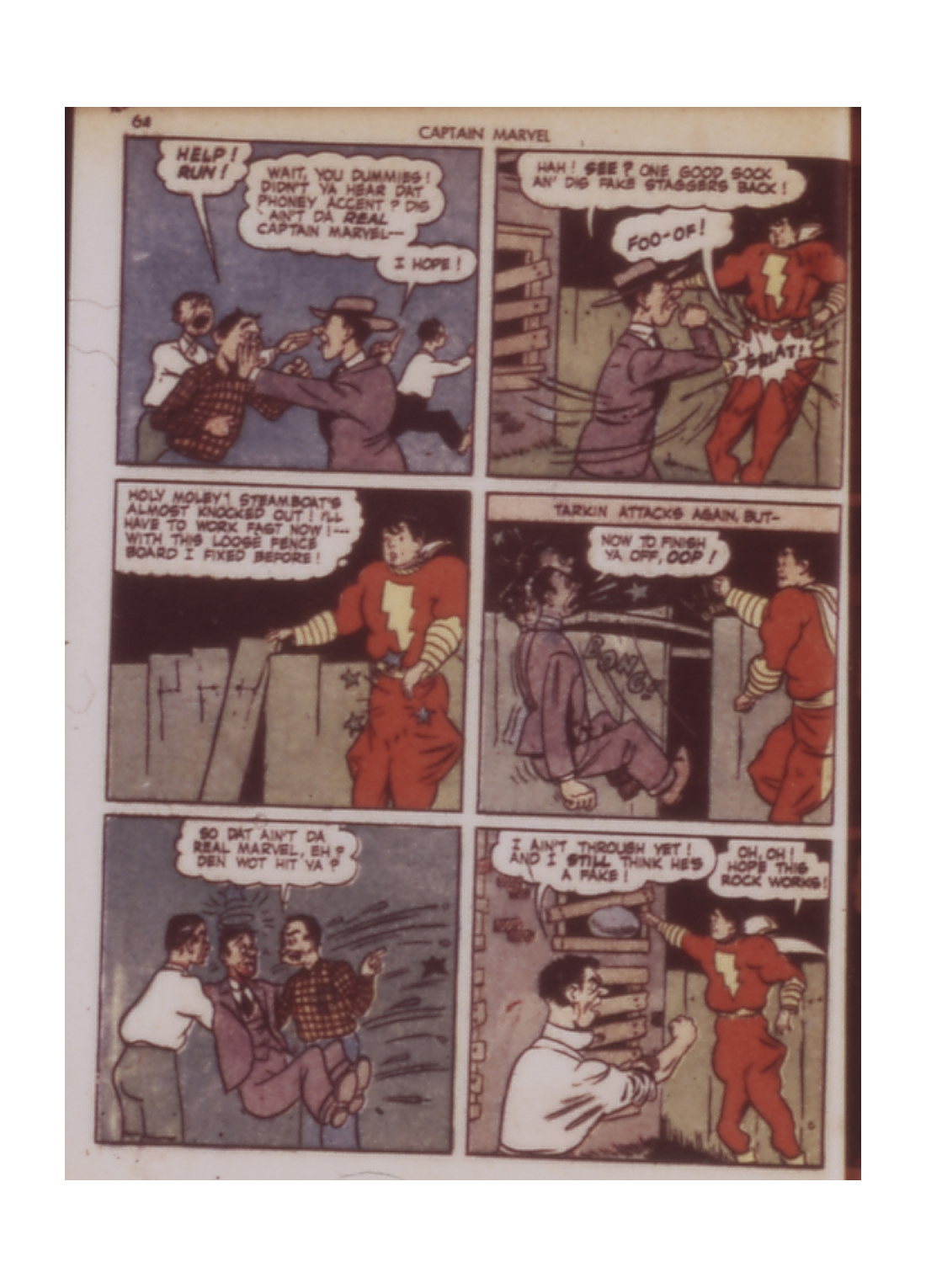 Read online Captain Marvel Adventures comic -  Issue #21 - 64