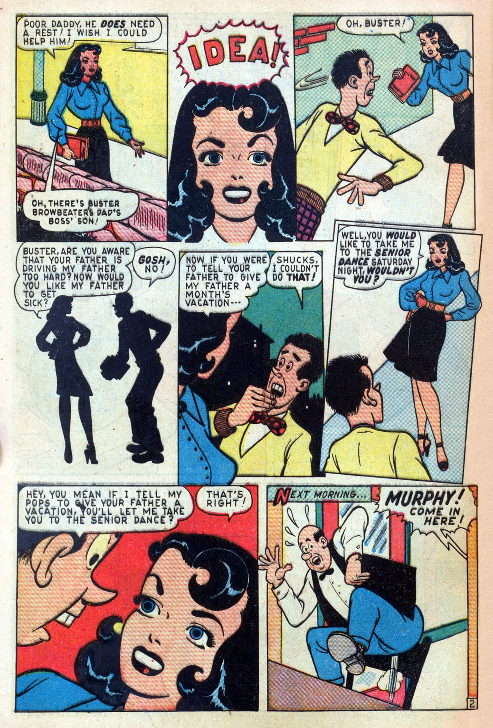 Read online Margie Comics comic -  Issue #41 - 44