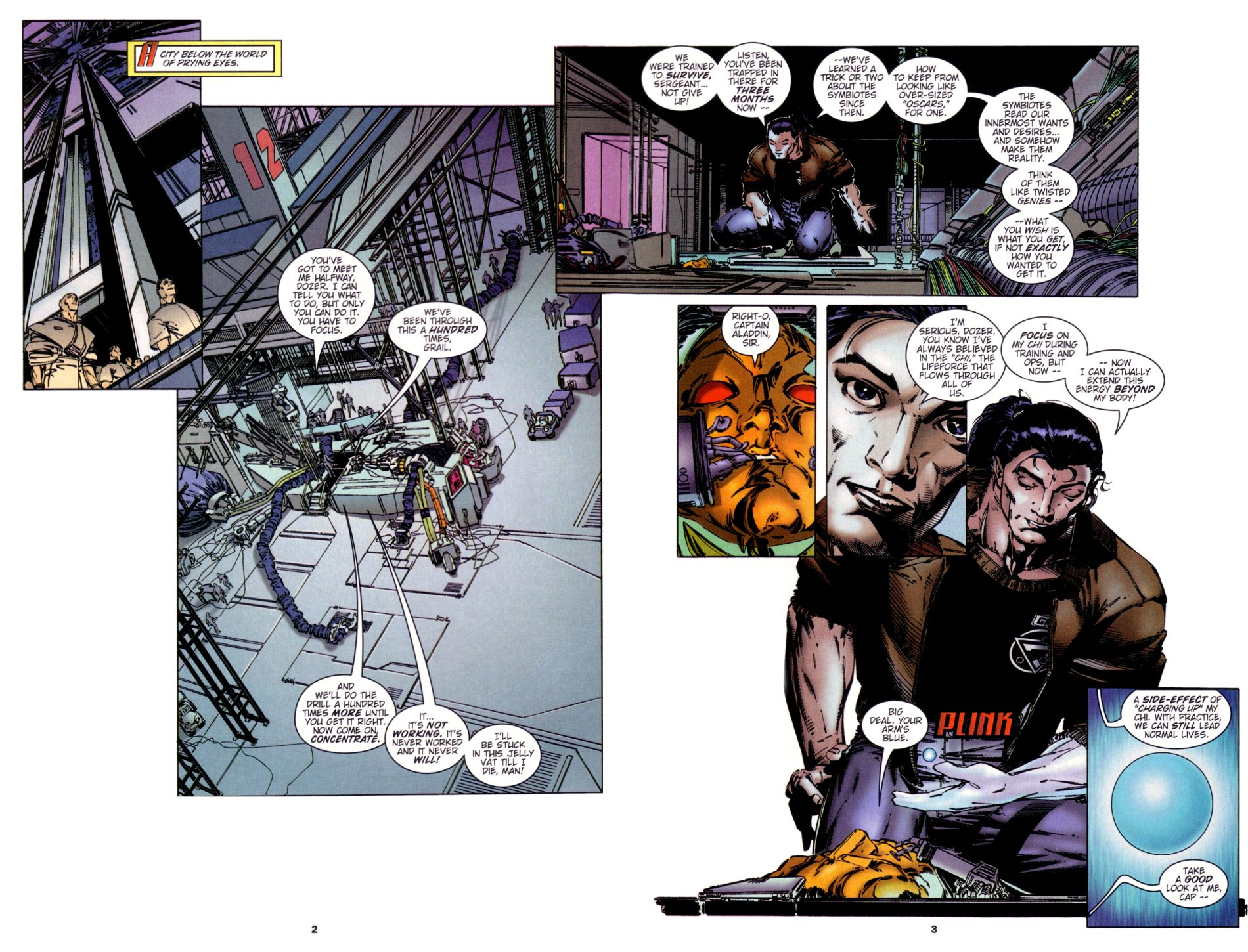 Read online Wetworks comic -  Issue #4 - 4