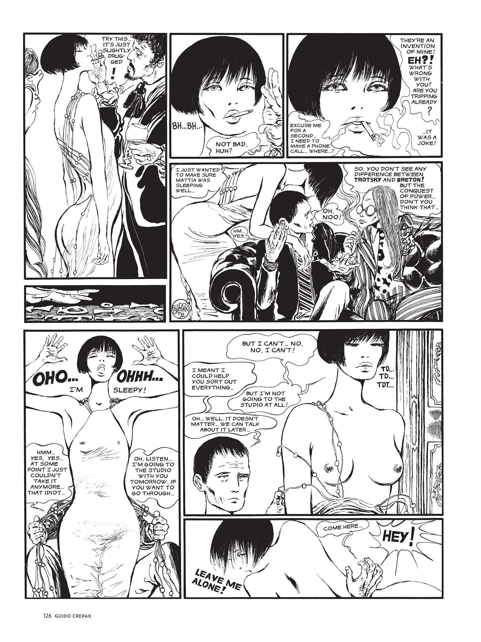 Read online The Complete Crepax comic -  Issue # TPB 3 - 118