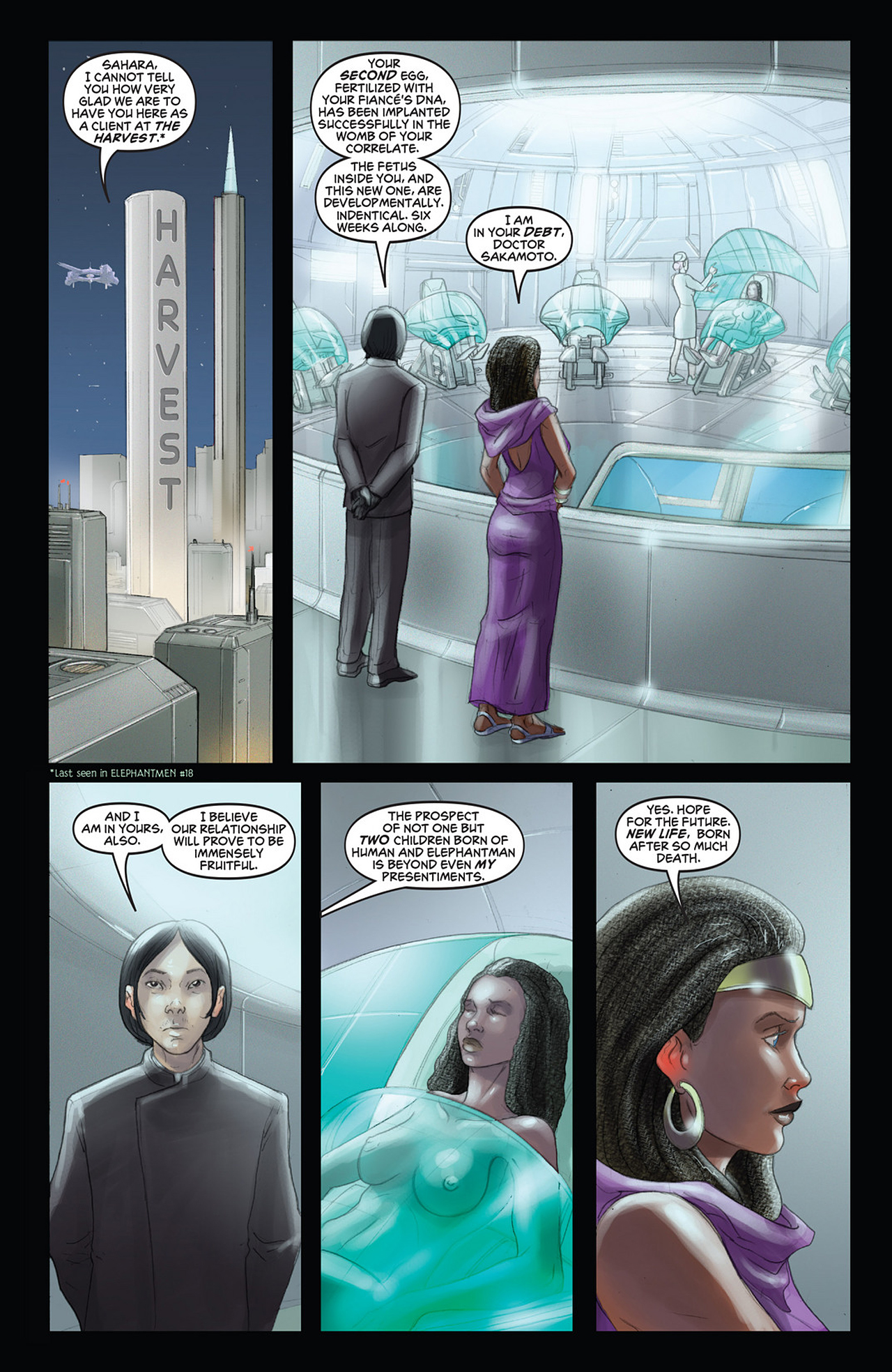 Read online Elephantmen comic -  Issue #42 - 22