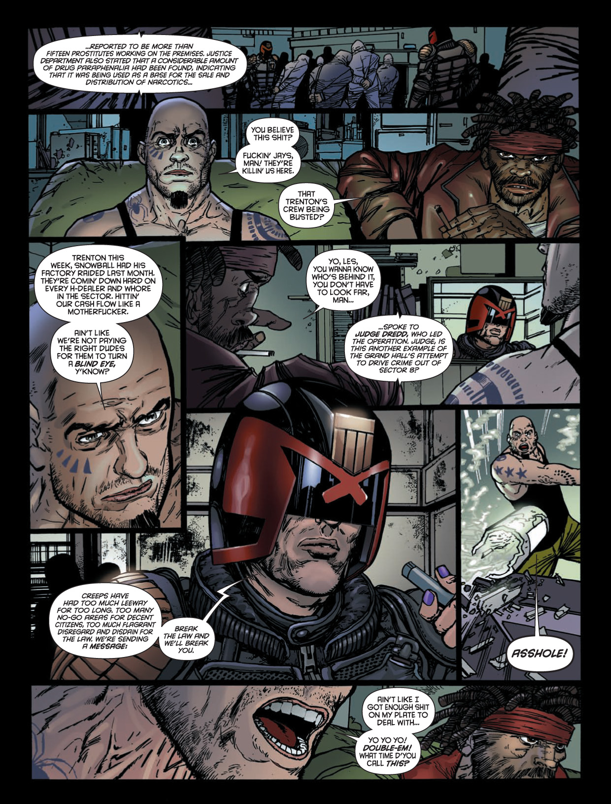 Read online Judge Dredd Megazine (Vol. 5) comic -  Issue #328 - 52