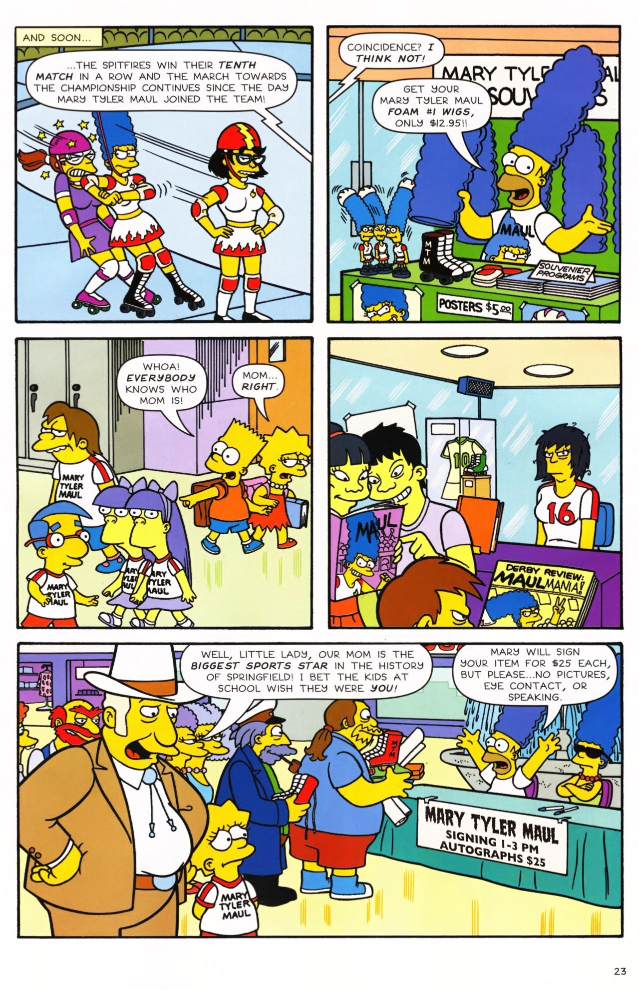 Read online Simpsons Comics comic -  Issue #146 - 20