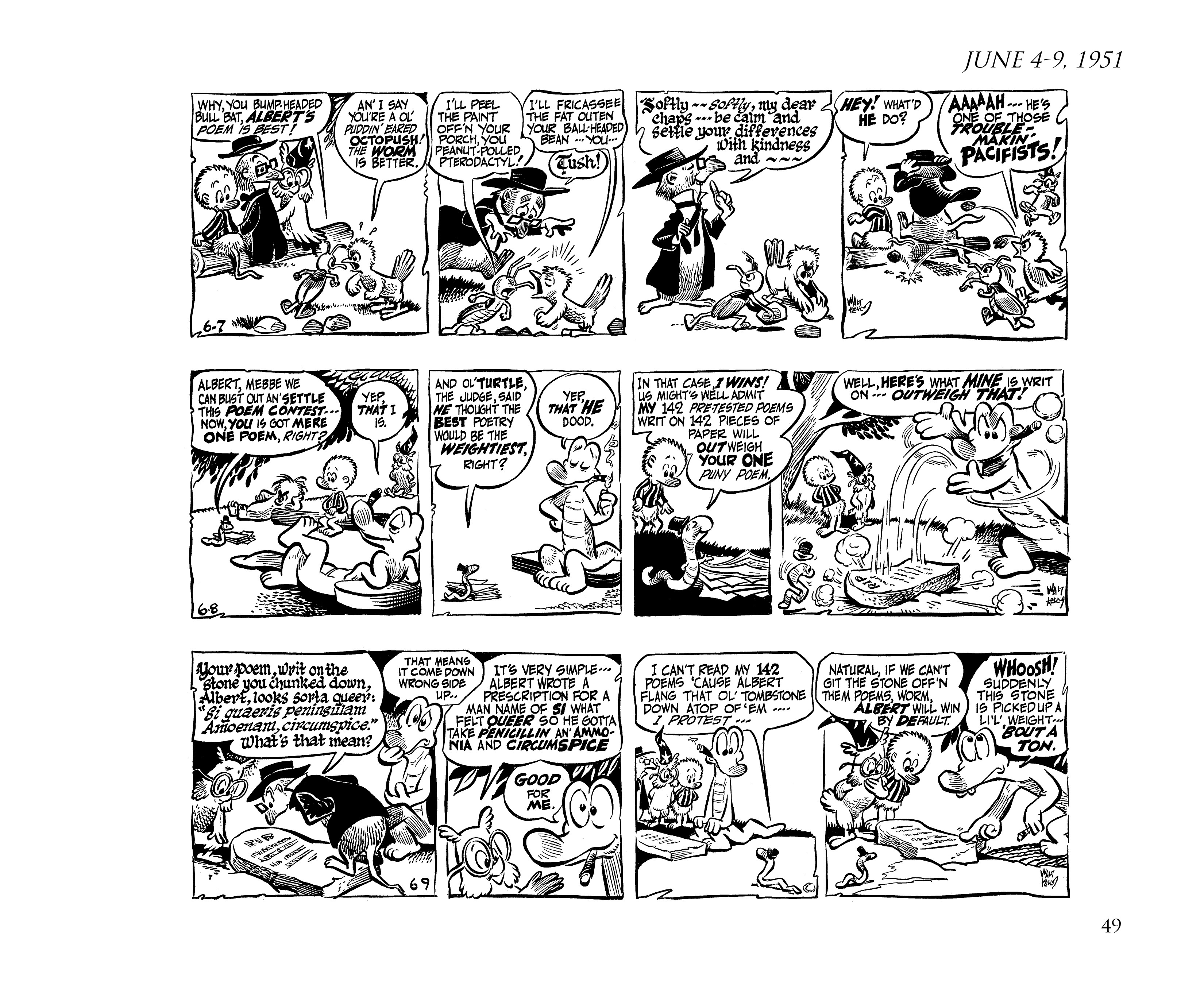 Read online Pogo by Walt Kelly: The Complete Syndicated Comic Strips comic -  Issue # TPB 2 (Part 1) - 67