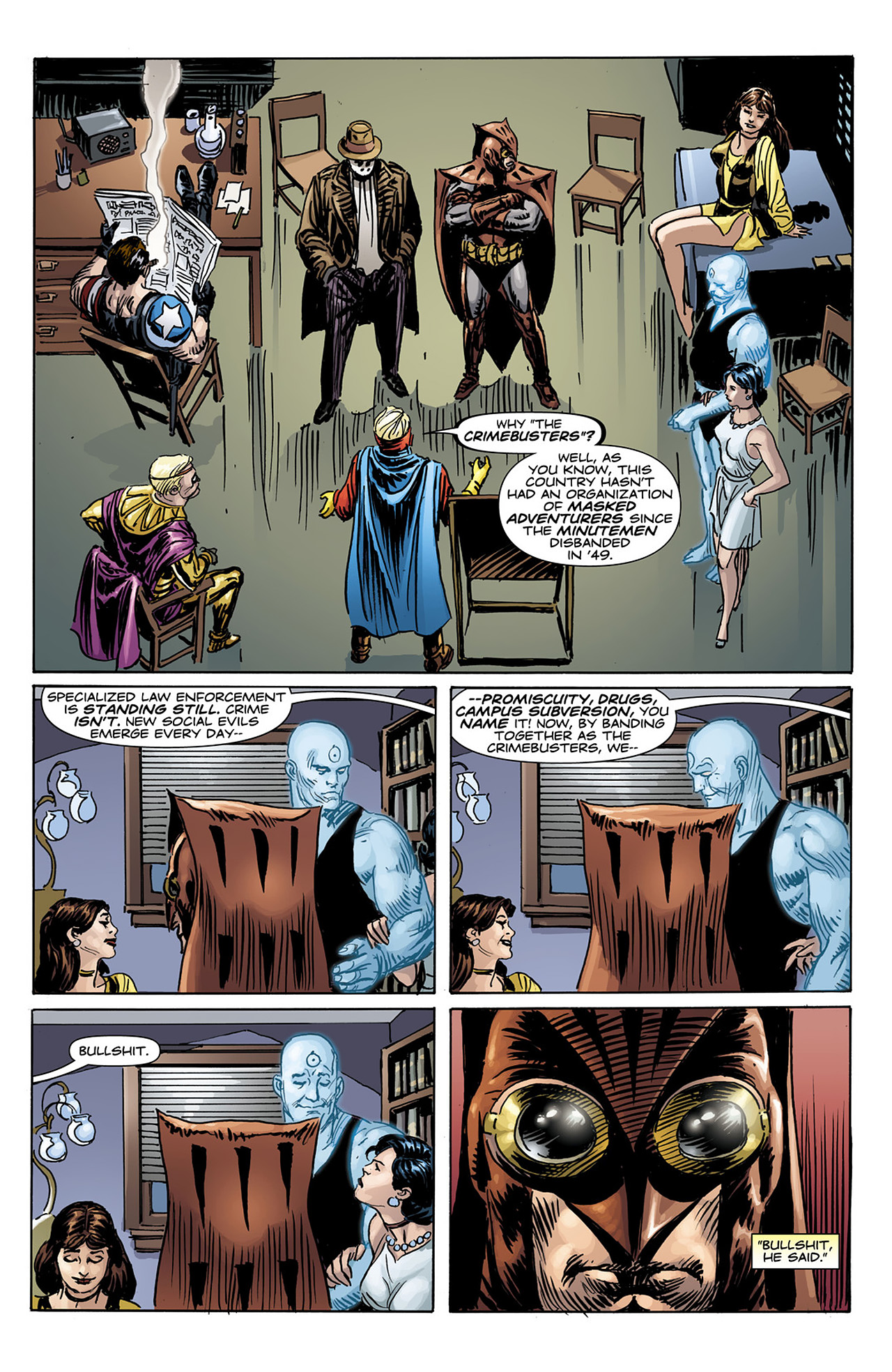 Read online Before Watchmen: Nite Owl comic -  Issue #1 - 27