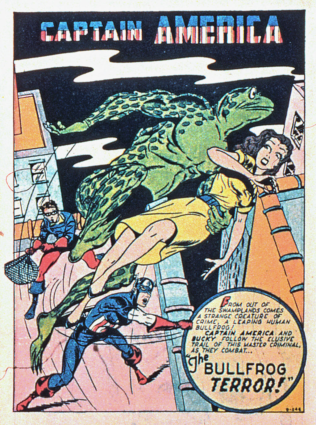 Read online Captain America Comics comic -  Issue #61 - 16