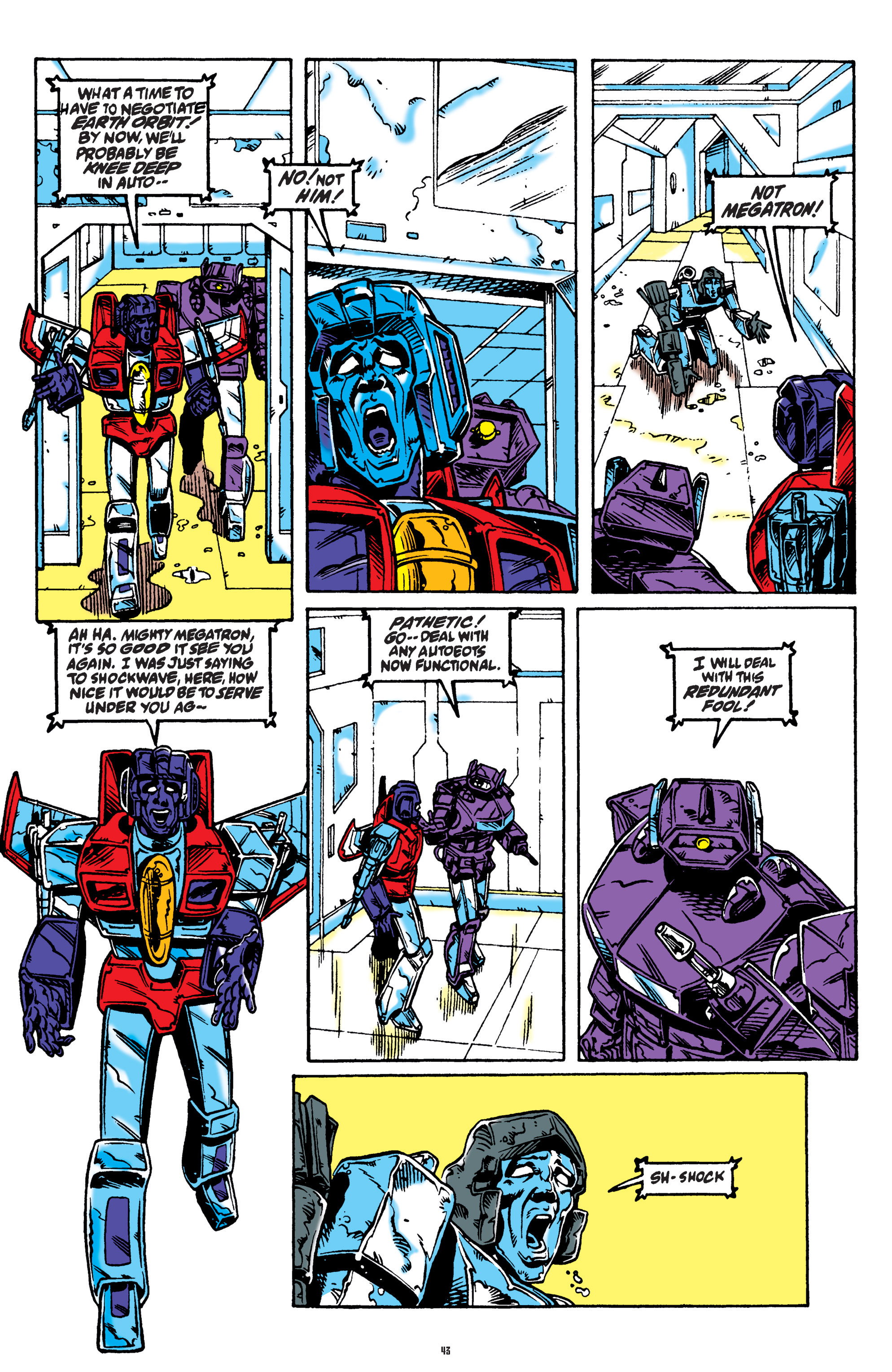 Read online The Transformers Classics comic -  Issue # TPB 7 - 44