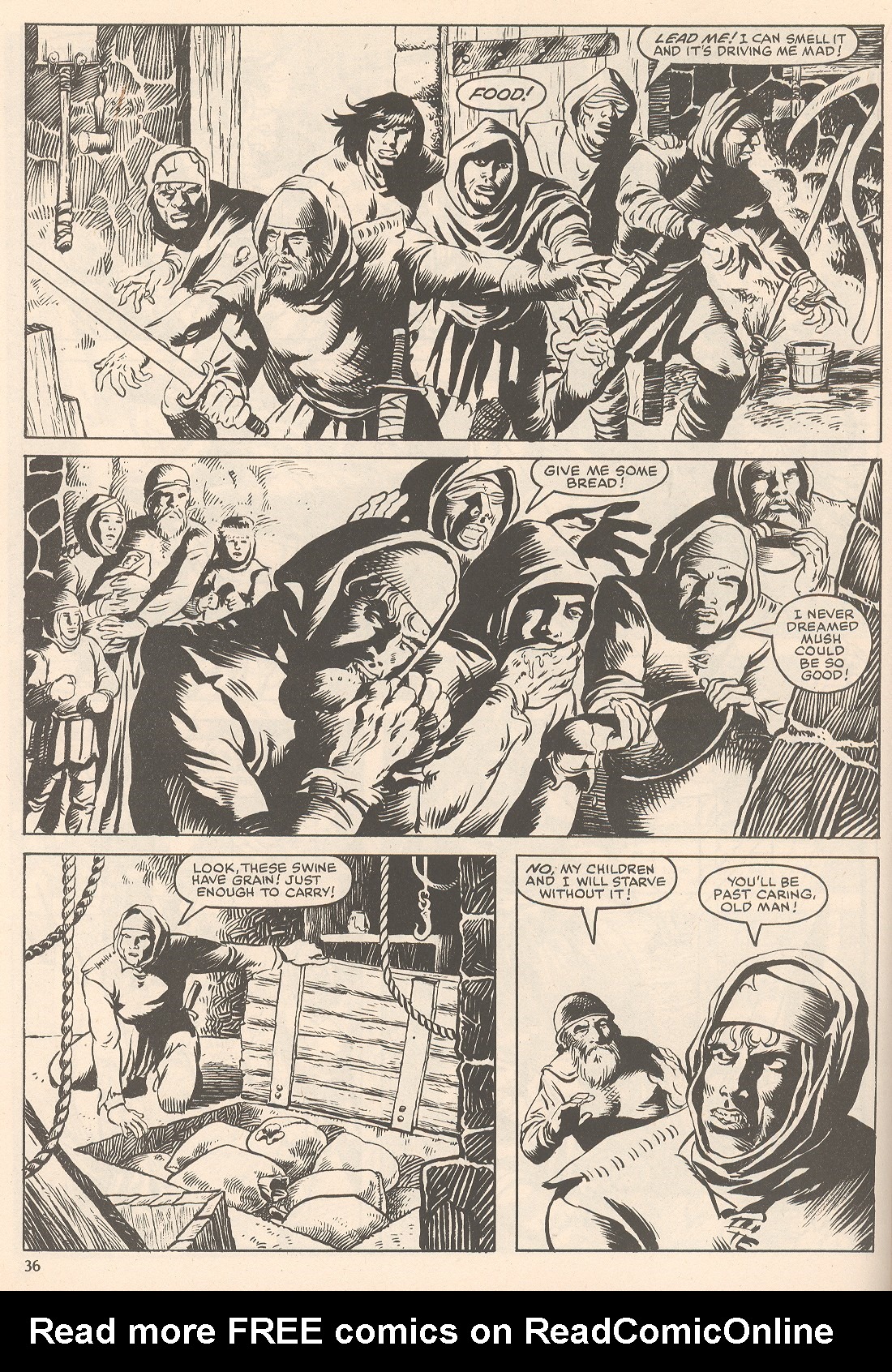 Read online The Savage Sword Of Conan comic -  Issue #105 - 36