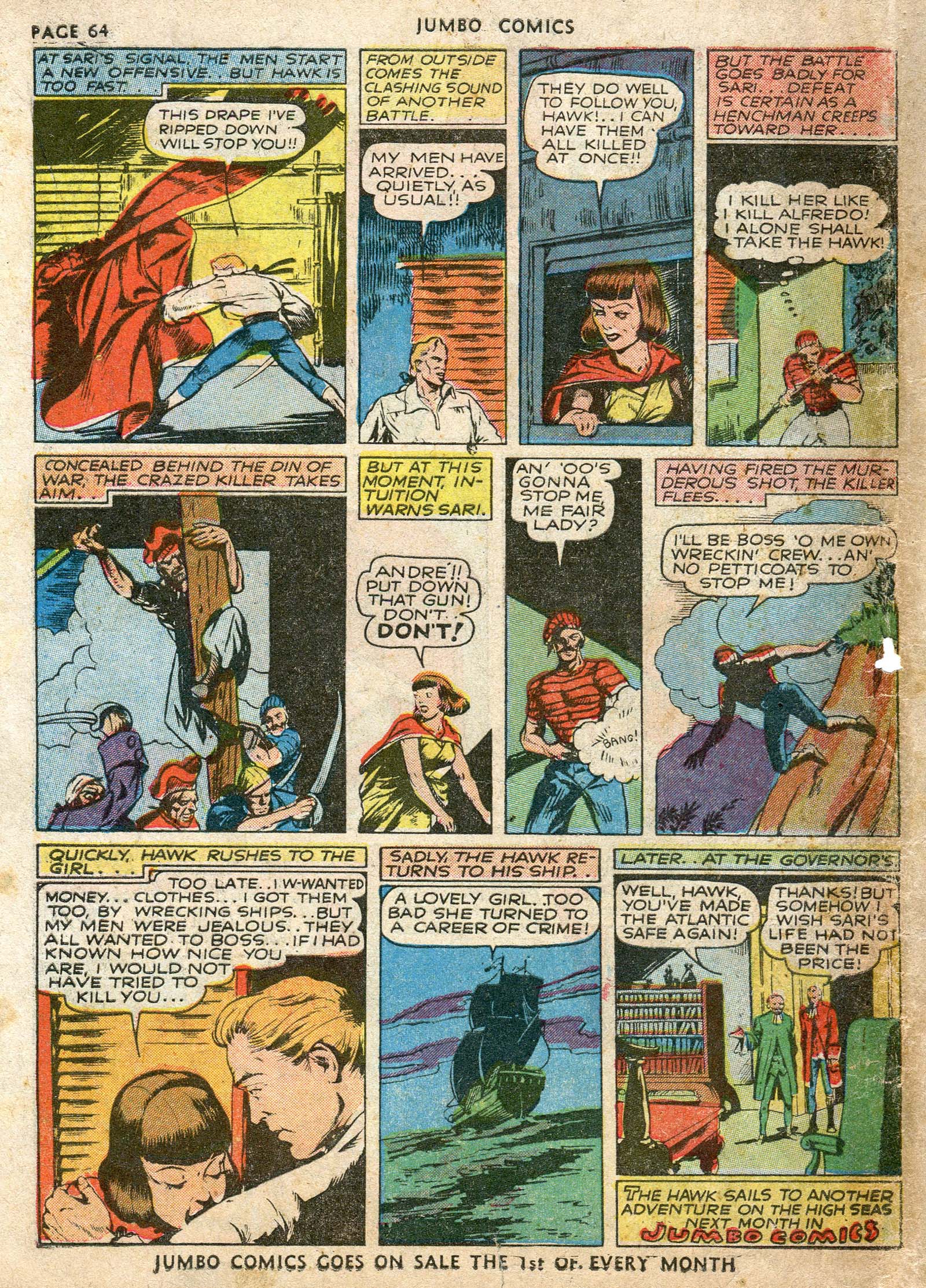Read online Jumbo Comics comic -  Issue #32 - 66