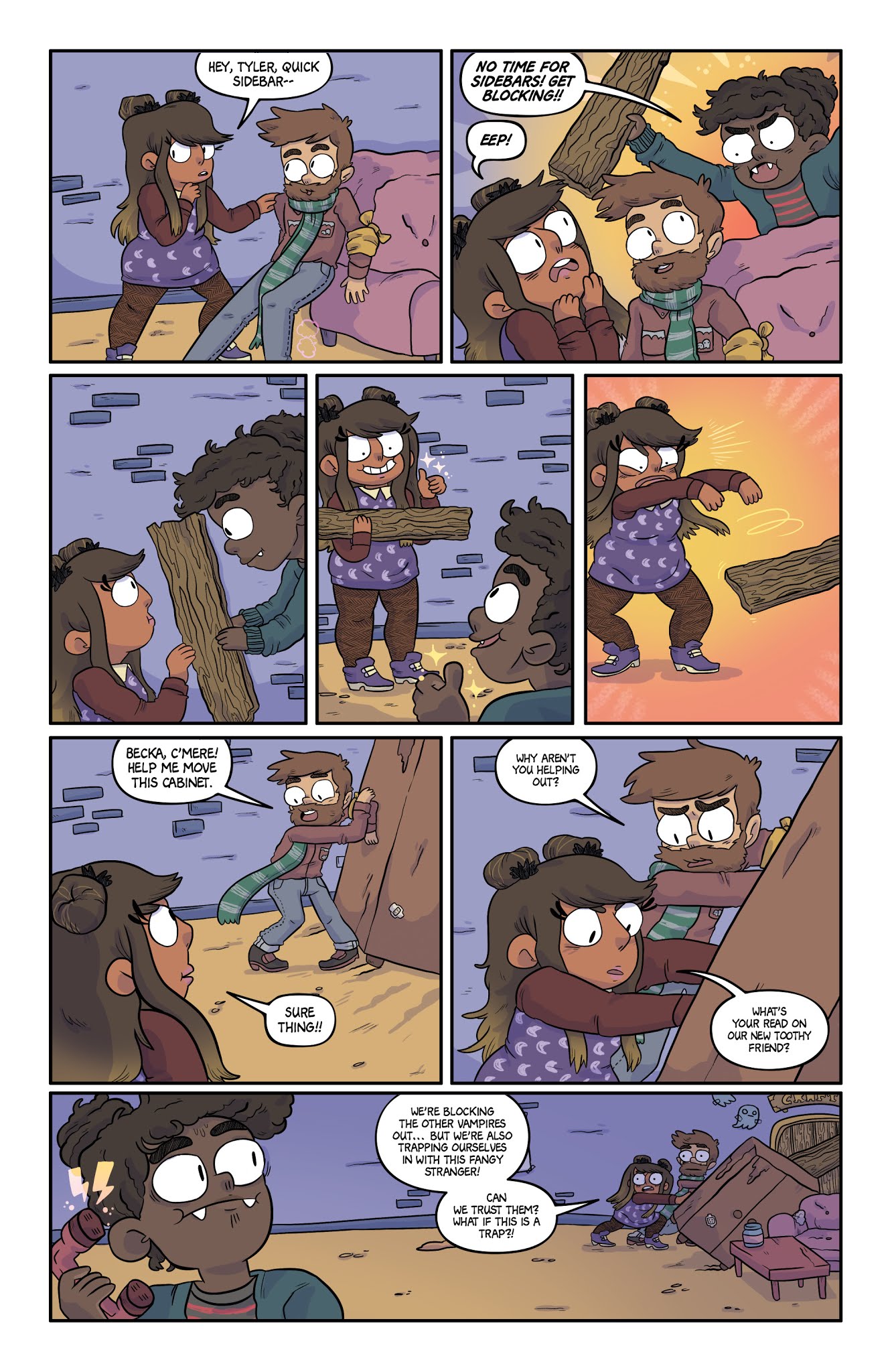 Read online Kim Reaper: Vampire Island comic -  Issue #2 - 5