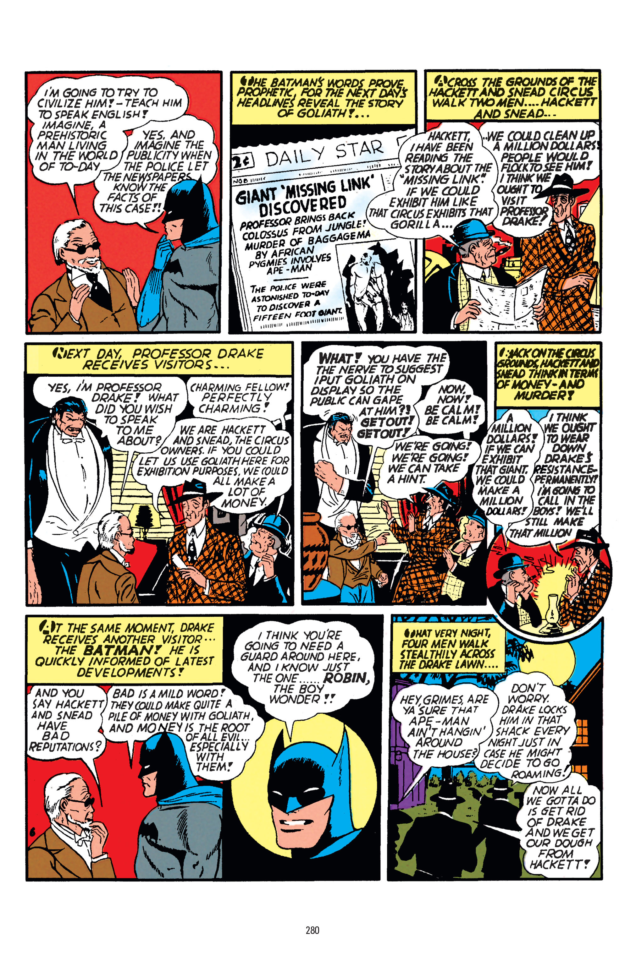 Read online Batman: The Golden Age Omnibus comic -  Issue # TPB 1 - 280