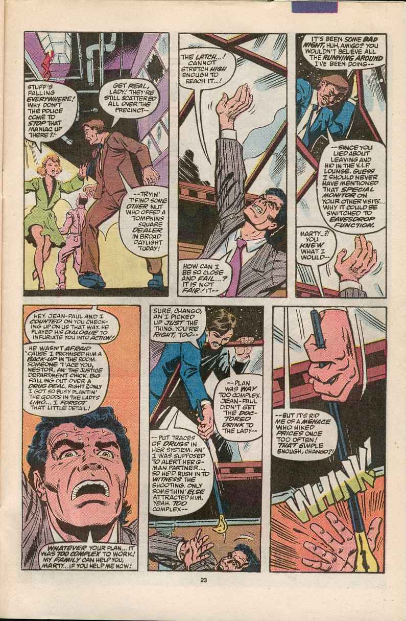 Read online Justice (1986) comic -  Issue #1 - 24
