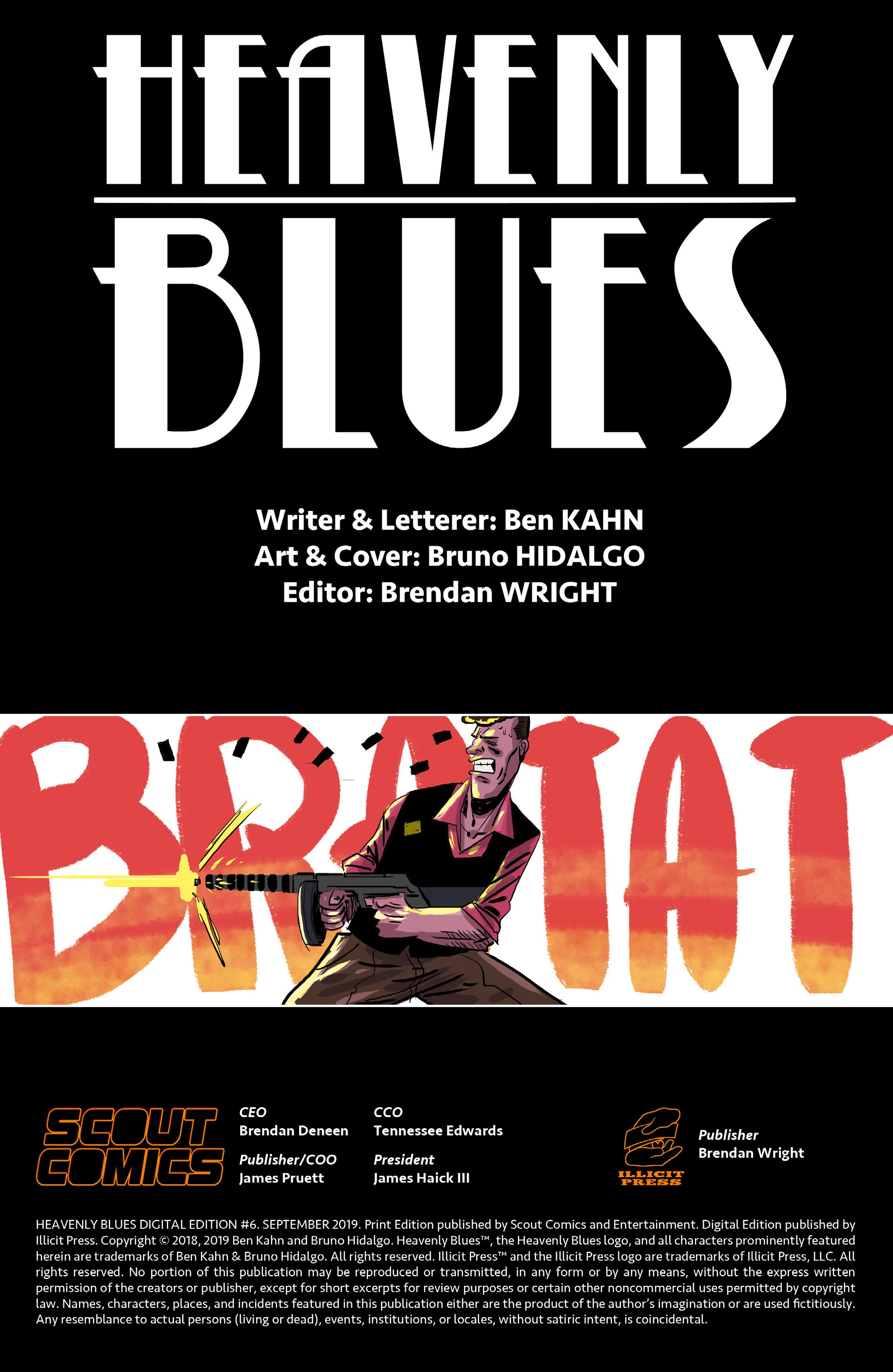 Read online Heavenly Blues comic -  Issue #6 - 2