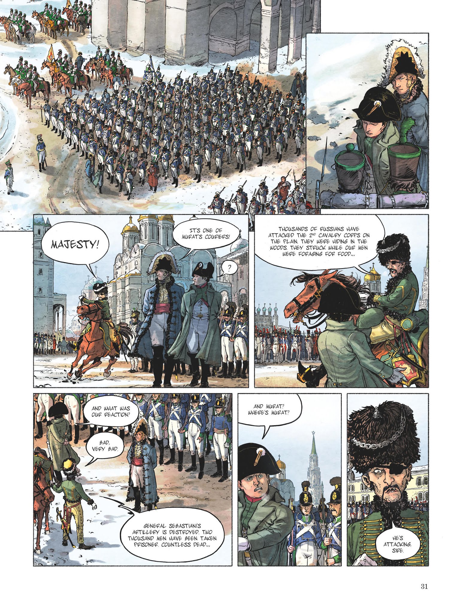 Read online Berezina comic -  Issue #2 - 29