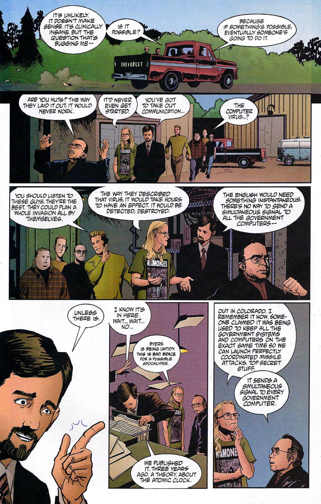 Read online Lone Gunmen comic -  Issue # Full - 9