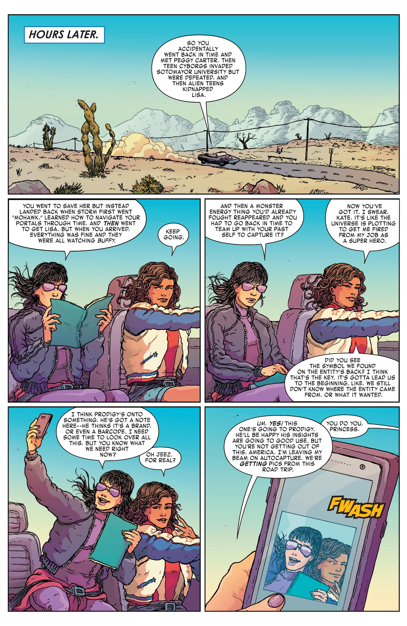 Read online America (2017) comic -  Issue #5 - 10