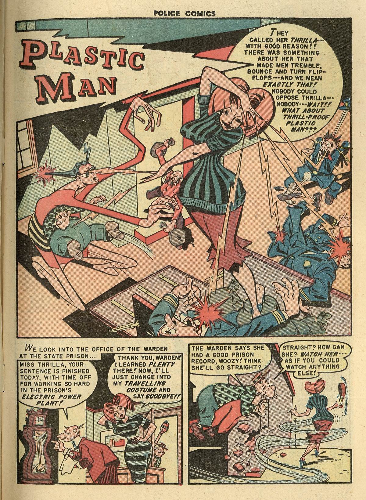 Read online Police Comics comic -  Issue #100 - 3