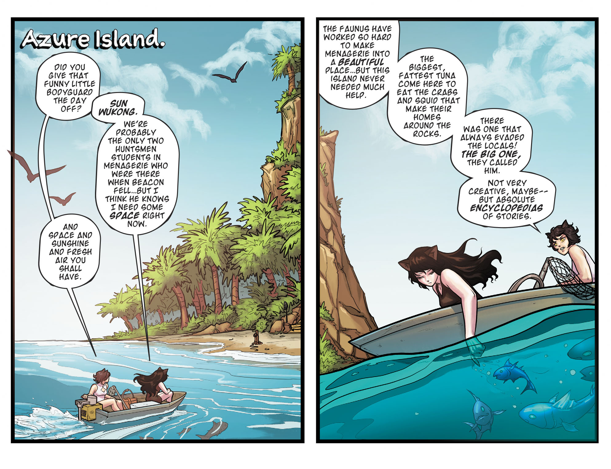 Read online RWBY comic -  Issue #8 - 10