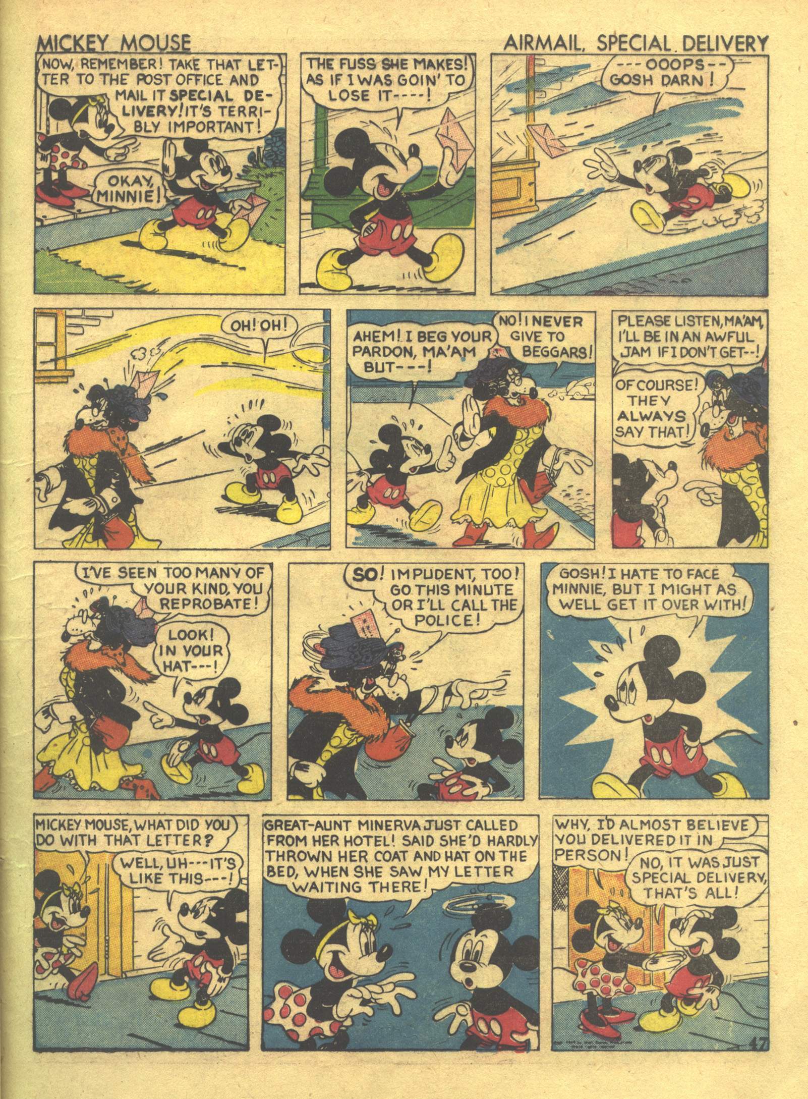 Read online Walt Disney's Comics and Stories comic -  Issue #16 - 49