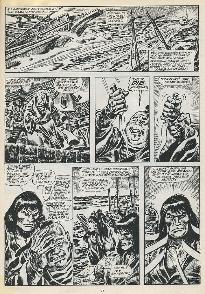 The Savage Sword Of Conan issue 194 - Page 29