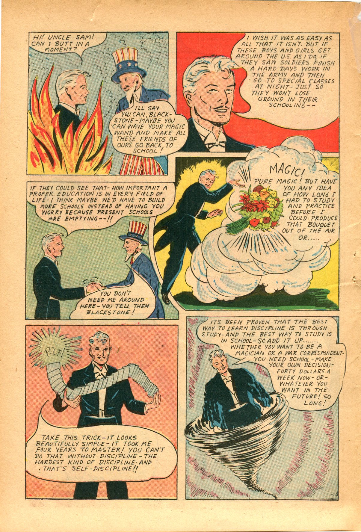 Read online Super-Magician Comics comic -  Issue #32 - 42