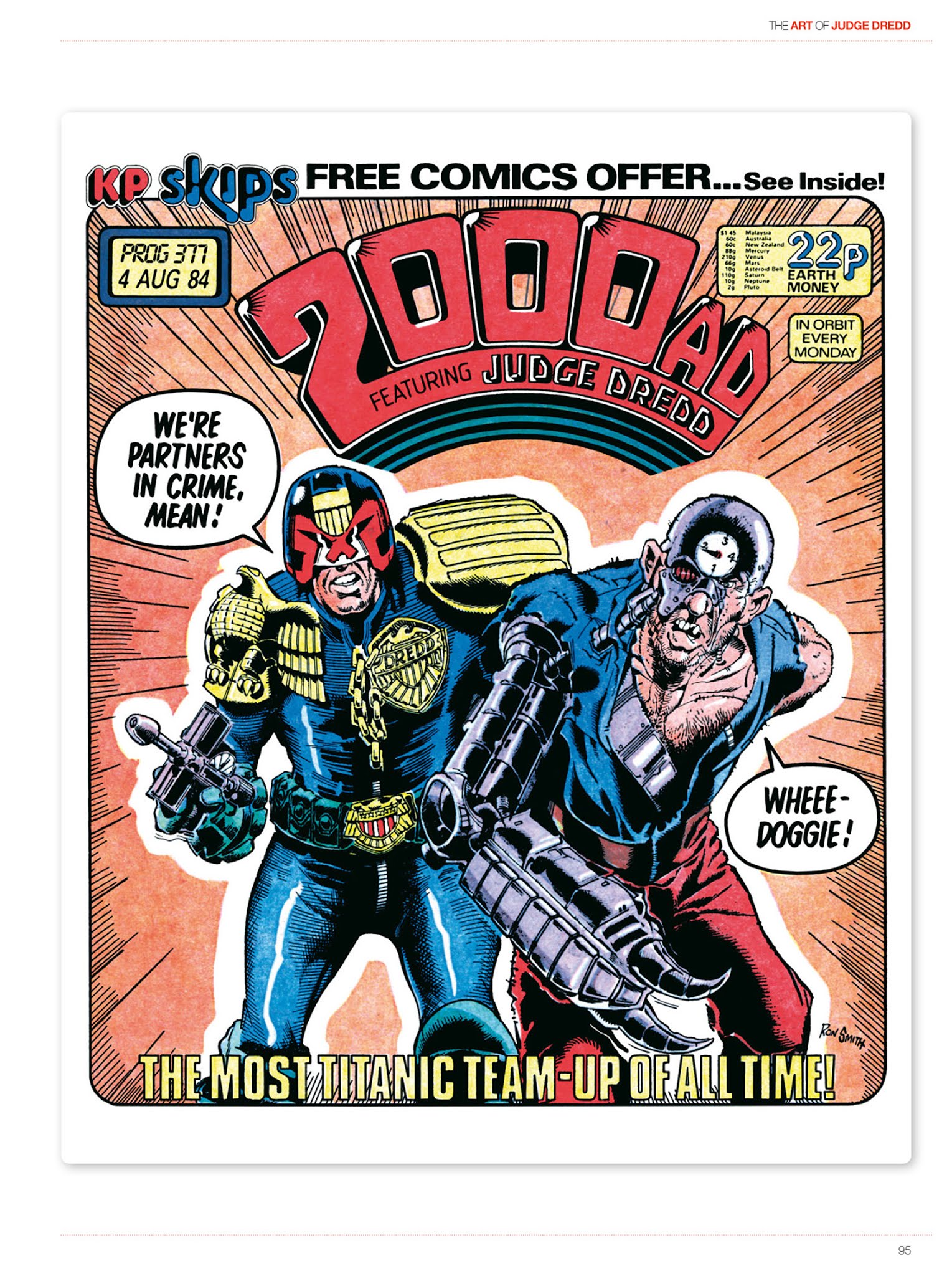 Read online The Art of Judge Dredd: Featuring 35 Years of Zarjaz Covers comic -  Issue # TPB (Part 2) - 6